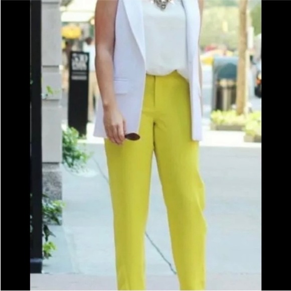 Old Navy Harper Mid Rise Burgundy Slacks Size 8 - Picture 1 of 8